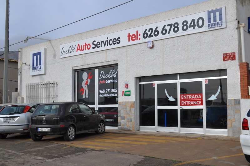 Decklid Auto Services in Mazarrón